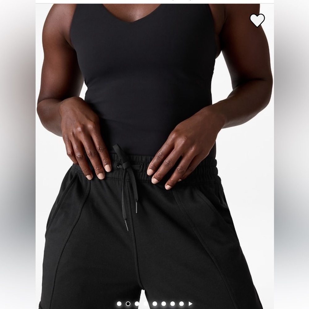 NWT- Athleta Retroterry High Rise Wide Leg Cargo - Picture 2 of 10